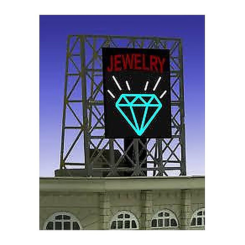 Miller Engineering 338970 N/Z Jewelry Rooftop Sign