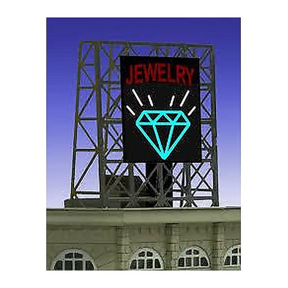 Miller Engineering 338970 N/Z Jewelry Rooftop Sign