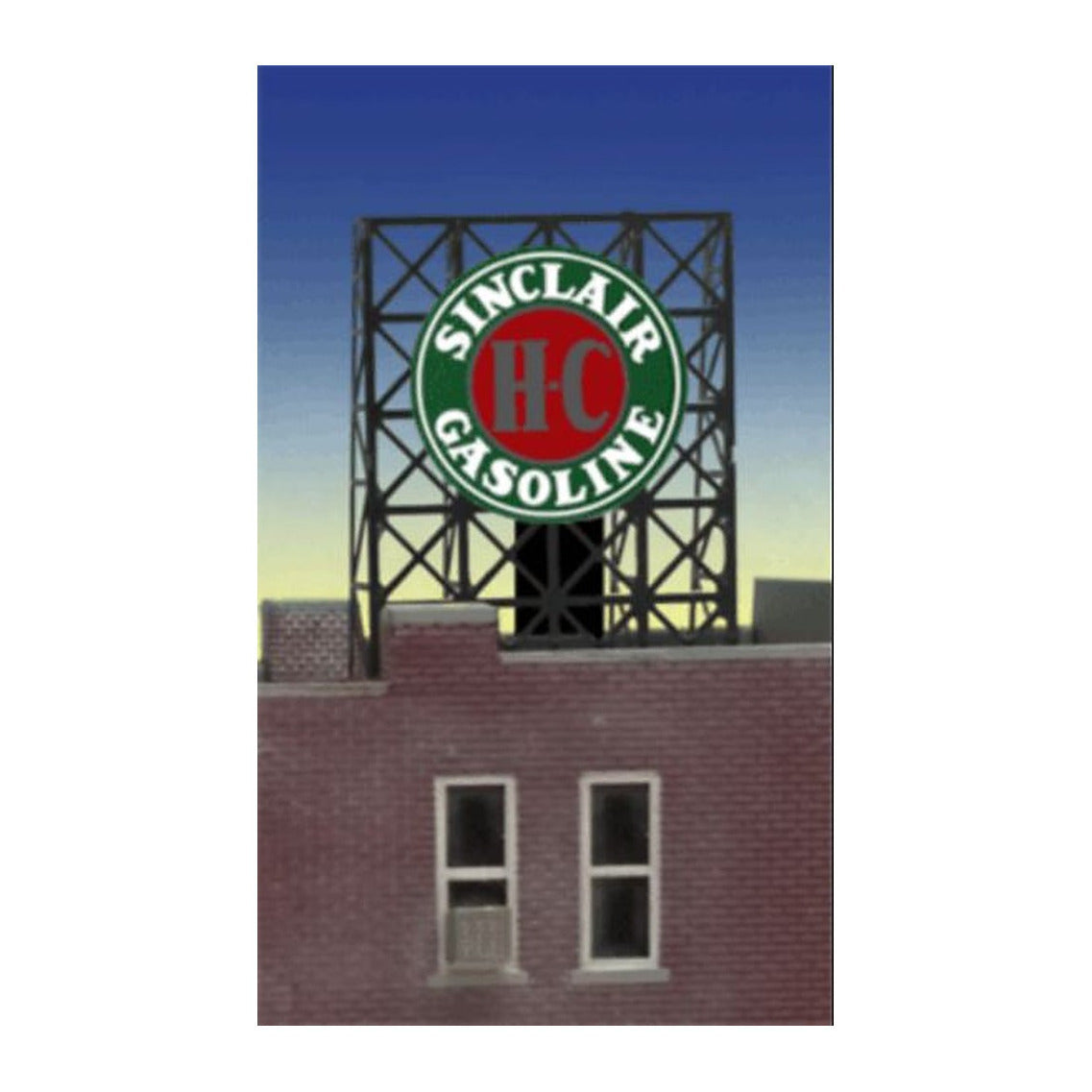 Miller Engineering 338980 N/Z Sinclair Rooftop Sign