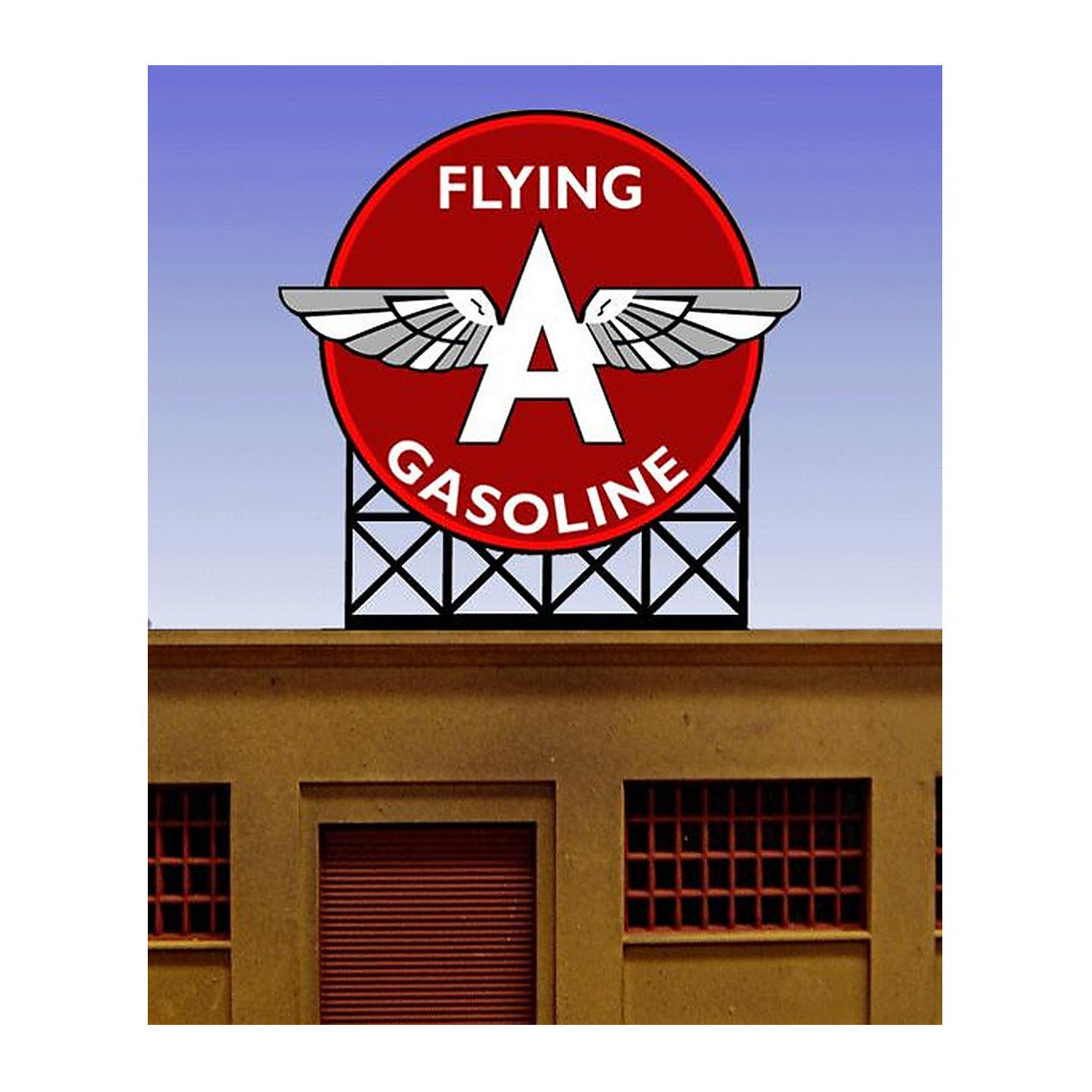 Miller Engineering 442502 Ho/N Flying 'A' Gas Billboard