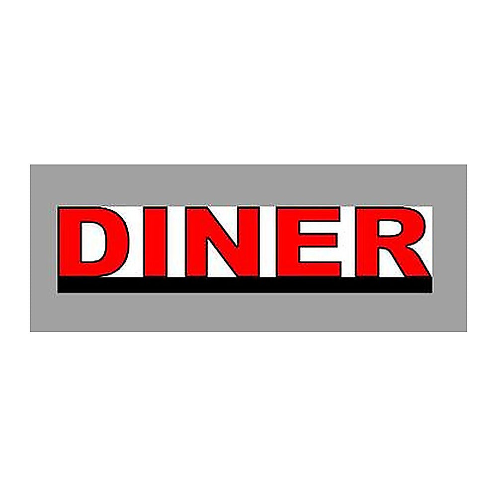 Miller Engineering 55030 O Diner Rotating Sign