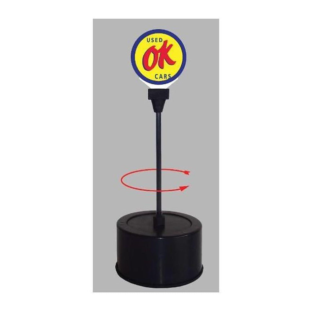 Miller Engineering 55090 O Ok Used Cars Rotating Sign