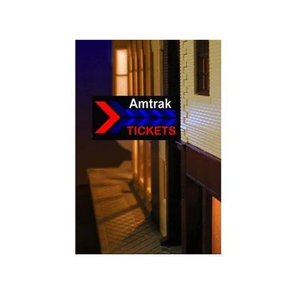 Miller Engineering 64811 O/Ho Amtk Station Sign Left