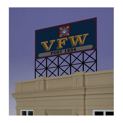 Miller Engineering 881251 O/Ho Vfw Billboard