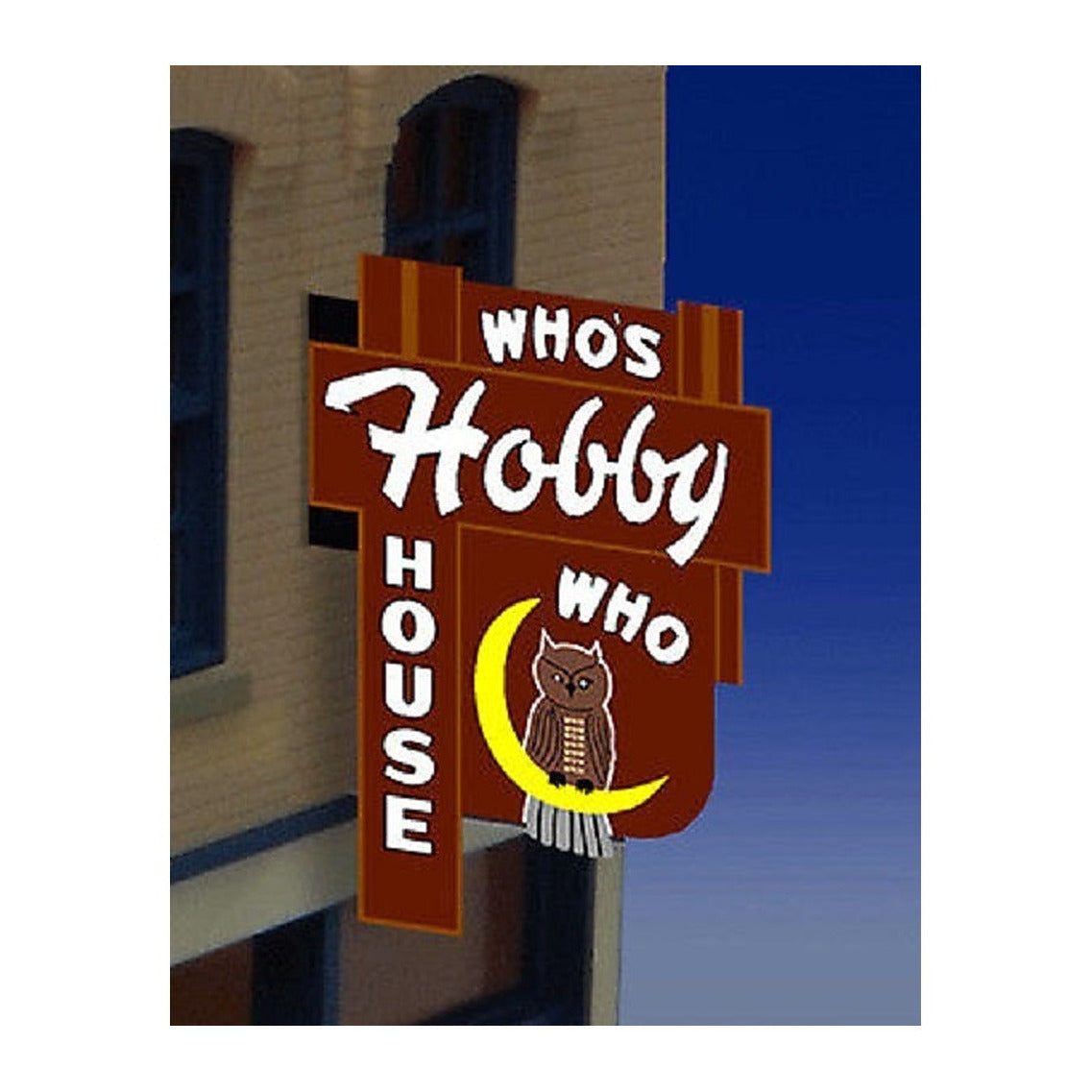 Miller Engineering 881451 O/Ho Who'S Hobby House Bb Vert