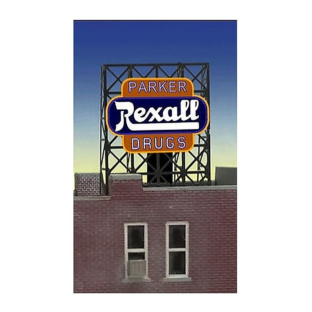 Miller Engineering 8820 O/Ho Rexall Window Sign