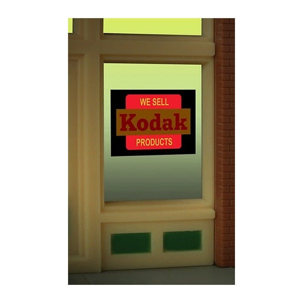 Miller Engineering 8875 O/Ho Kodak Window Sign