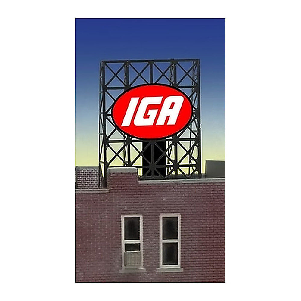 Miller Engineering 8915 O/Ho Independent Grocers Window