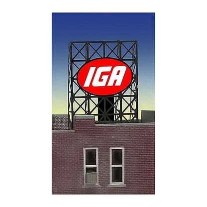 Miller Engineering 8915 O/Ho Independent Grocers Window