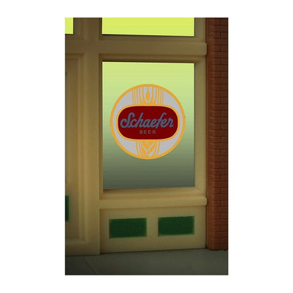Miller Engineering 8925 Schaefer Beer Window Sign