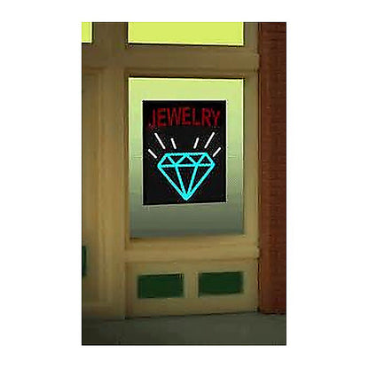 Miller Engineering 8970 Jewelry Window Sign