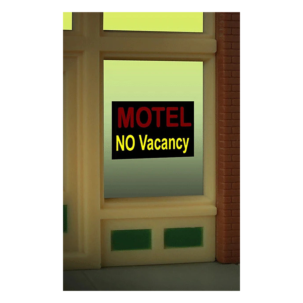 Miller Engineering 8975 Motel Window Sign