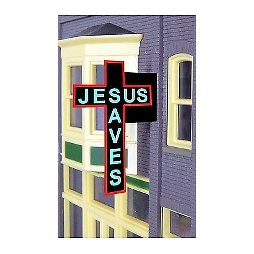 Miller Engineering 9071 O/Ho Jesus Saves Sign