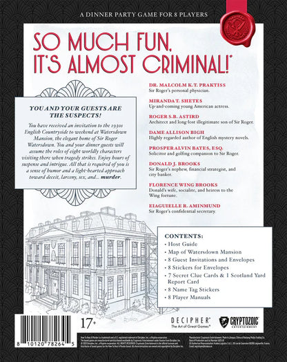 How to Host a Murder: Watersdown Affair