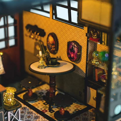 HandsCraft: DIY Miniature House Kit - Magic Cafe