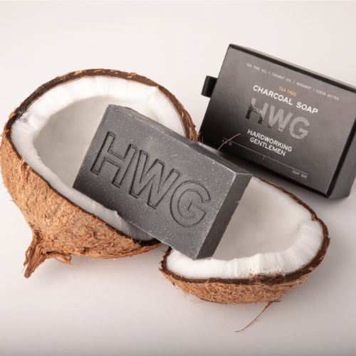 Hardworking Gentlemen Tea Tree Charcoal Soap by The Olde Soul