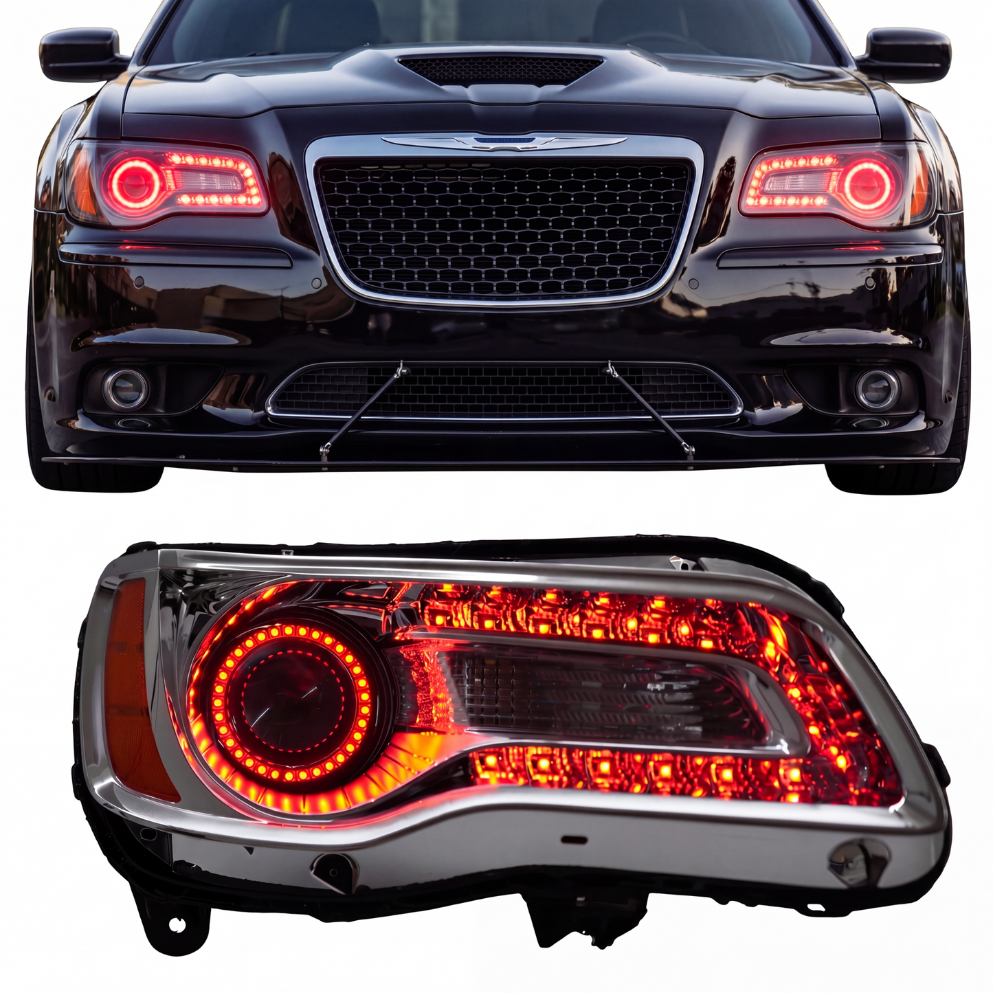 Chrysler 300 Multicolor Flow Series DRL Boards (2011-2023)