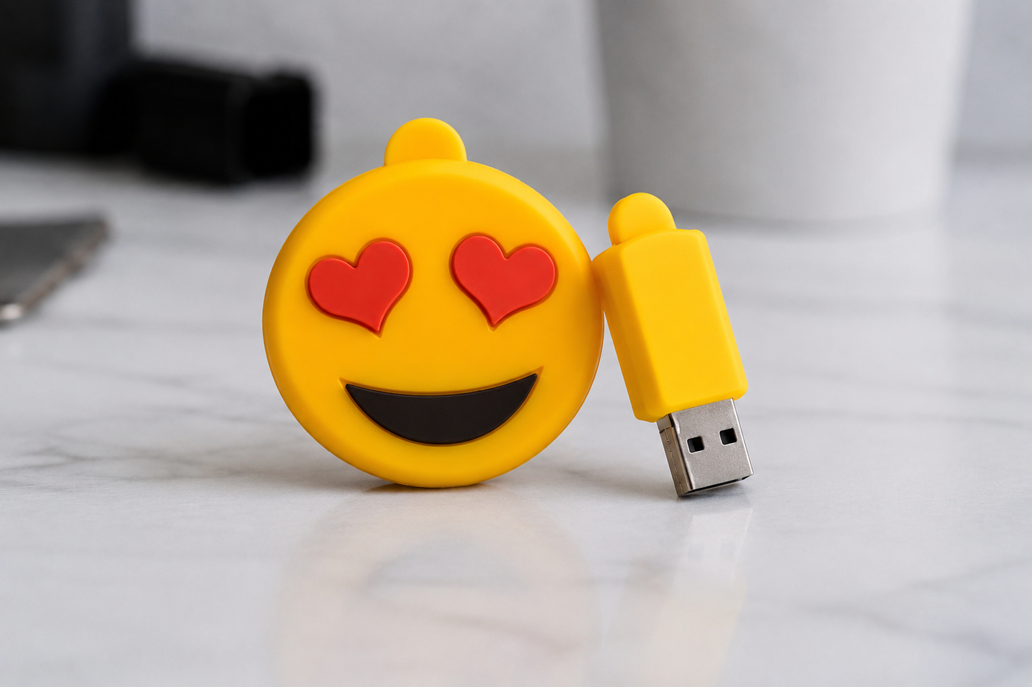Heart Eyes Emoji USB 3.1 Flash Drive