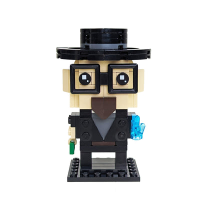 Heisenberg - Walter White Brick Building Set - Custom Building Set - Made Using LEGO® Parts