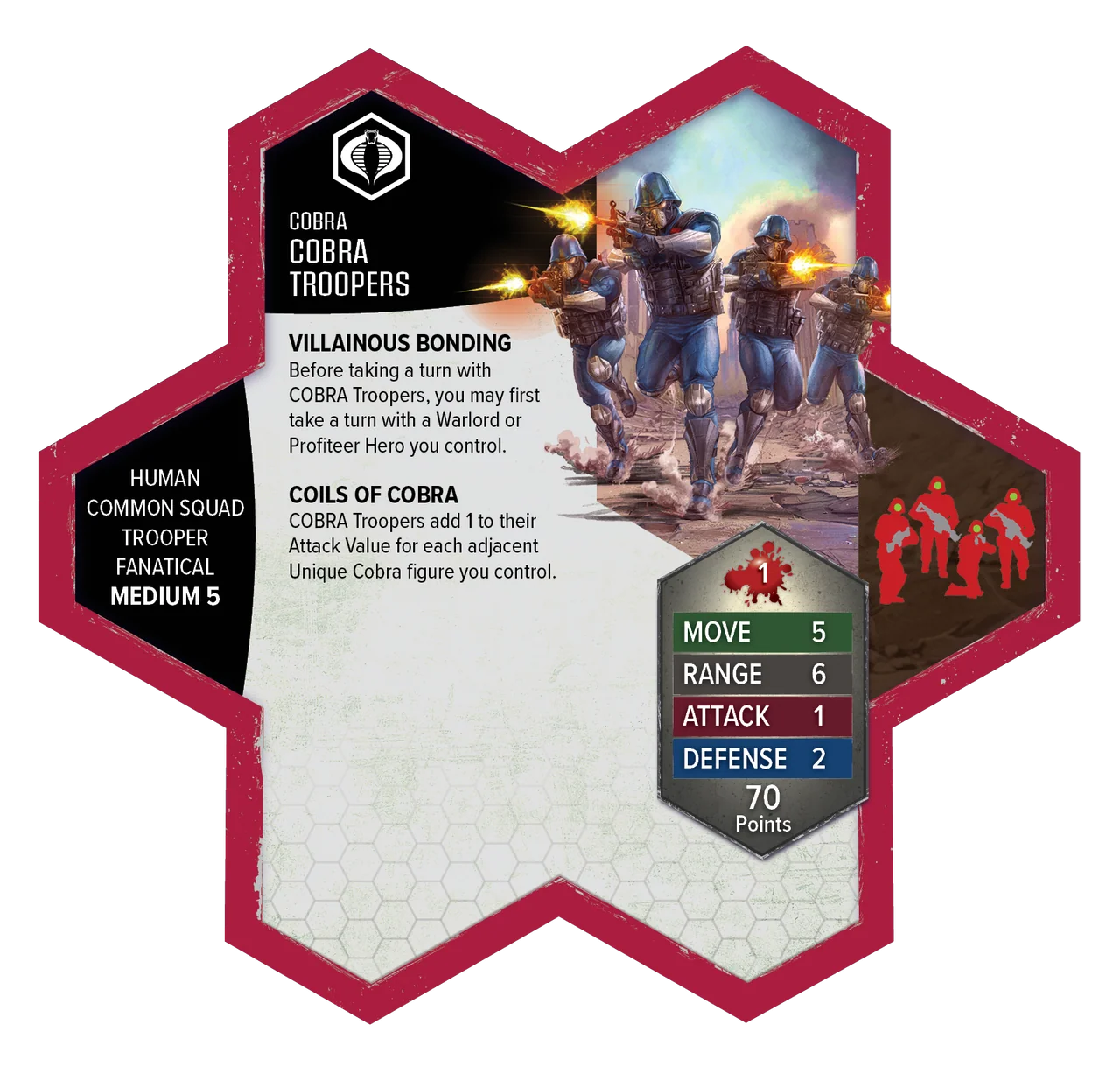 Heroscape: G.I. Joe - COBRA Troopers & COBRA Flight Pod Common Army Expansion