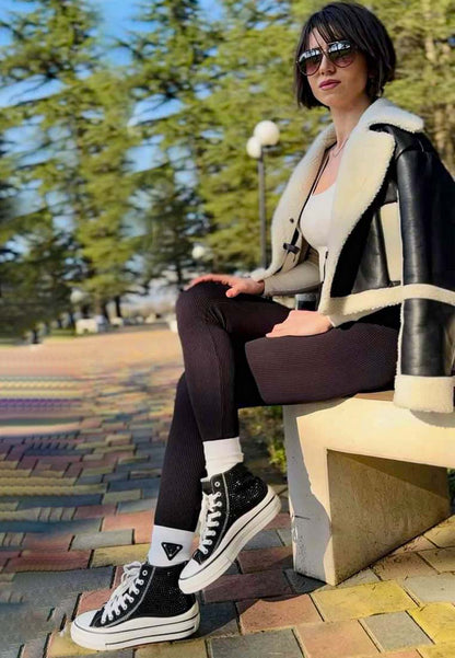 Asuka High Top Sneakers by London Rag