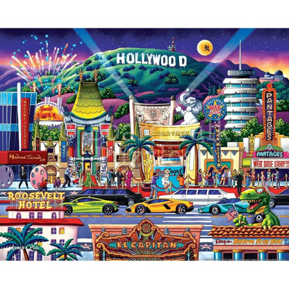 Hollywood 210 Piece Jigsaw Puzzle Boardwalk