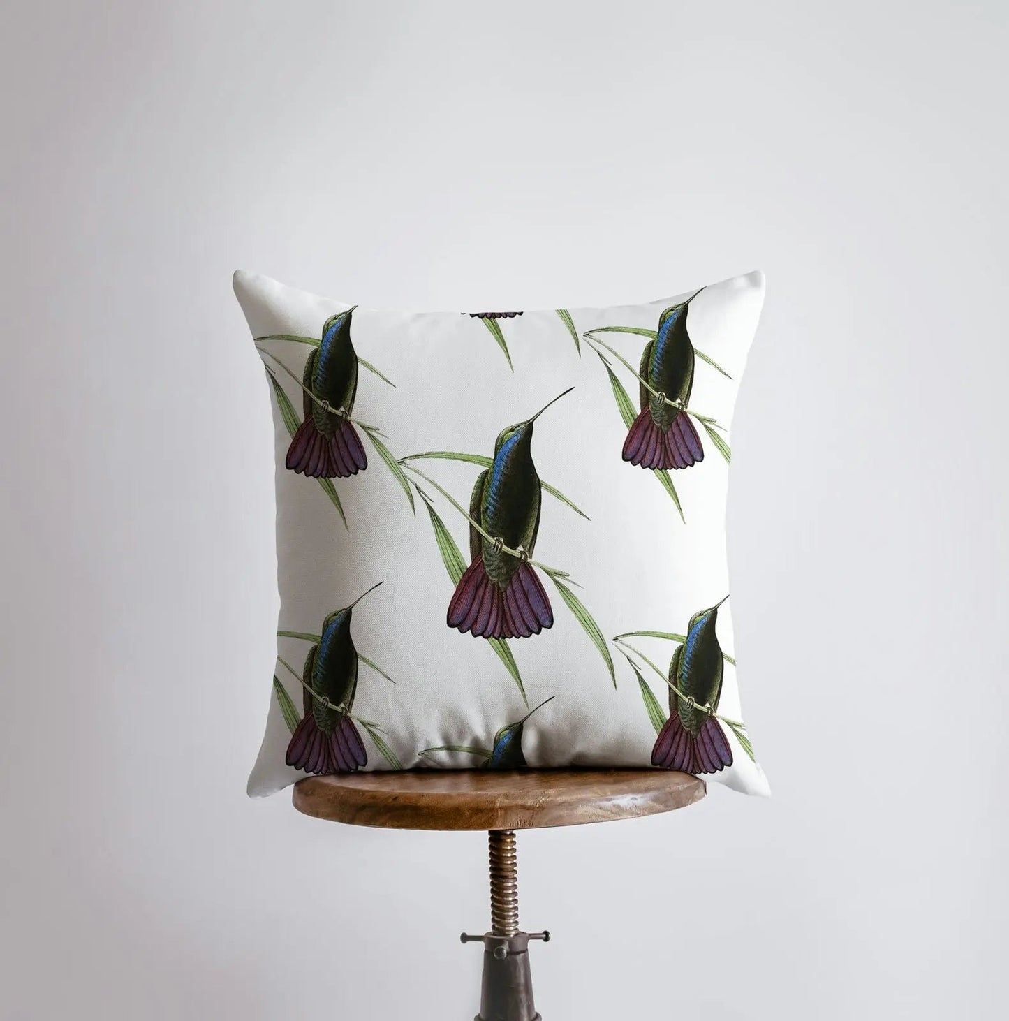 Humming Bird | Pillow Cover | Bird Lover | Pillow | Animal Decor | Home Decor | Room Decor | Farmhouse Decor | Country Decor | Gift for her by UniikPillows