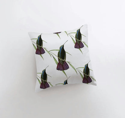 Humming Bird | Pillow Cover | Bird Lover | Pillow | Animal Decor | Home Decor | Room Decor | Farmhouse Decor | Country Decor | Gift for her by UniikPillows