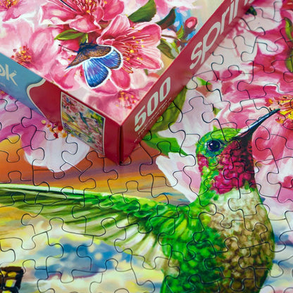 Hummingbirds 500 Piece Jigsaw Puzzle Springbok