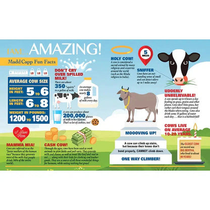I Am Cow 300 Piece Head Shaped Jigsaw Puzzle Madd Capp