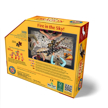 I Am Dragon 1000 Piece Creature Shaped Jigsaw Puzzle Madd Capp