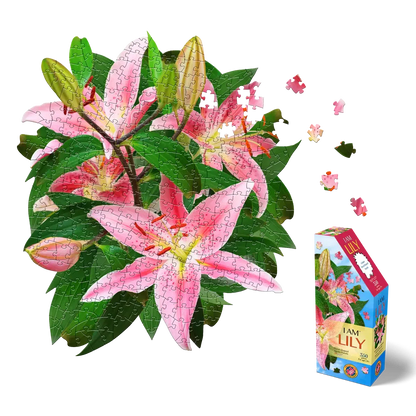 I Am Lily 350 Piece Floral Shaped Jigsaw Puzzle Madd Capp
