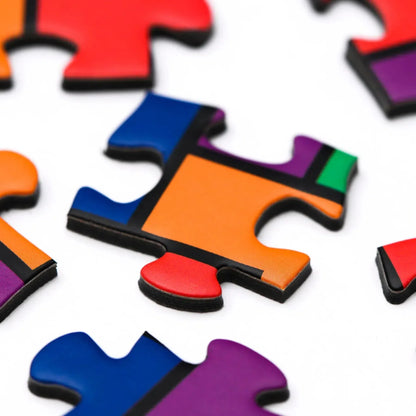 I ❤️ Tetris® 1000 Piece Premium Jigsaw Puzzle Blue Kazoo