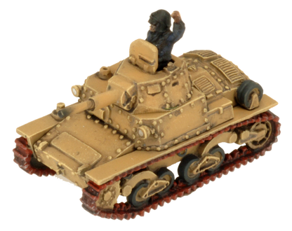 Flames of War: Italian L6/40 Light Tank Platoon (Mid War)