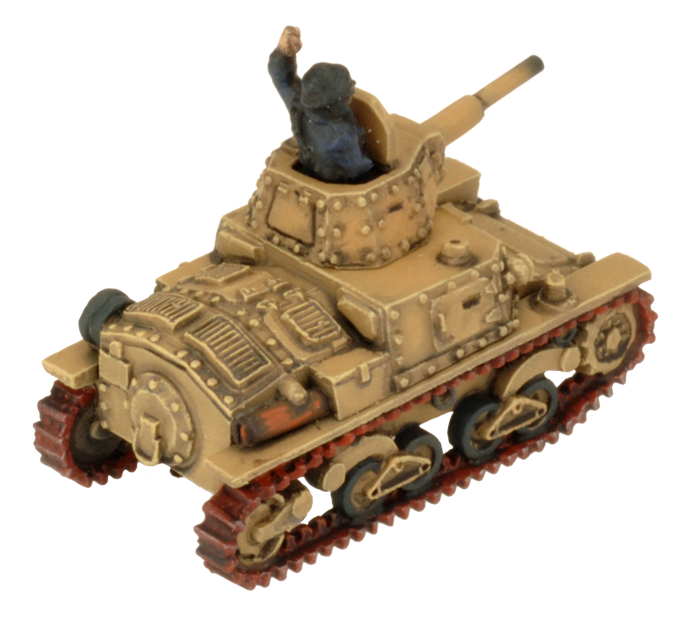 Flames of War: Italian L6/40 Light Tank Platoon (Mid War)
