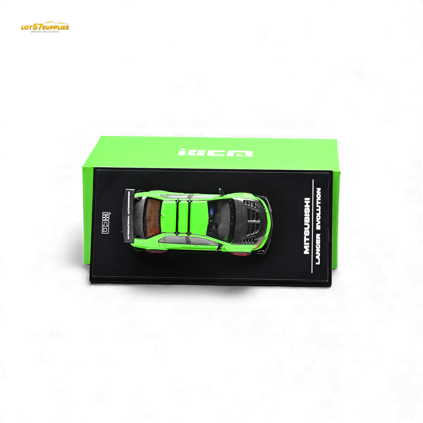 (Pre-Order) IHCM Mitsubishi Lancer Evo IX - Parrot Green 1:64