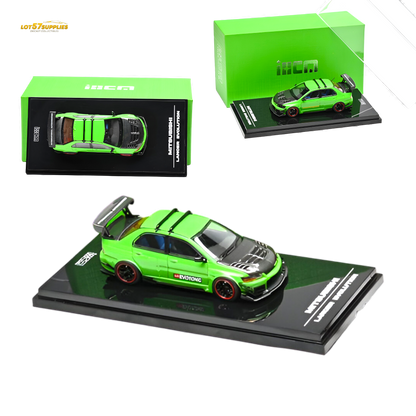 (Pre-Order) IHCM Mitsubishi Lancer Evo IX - Parrot Green 1:64