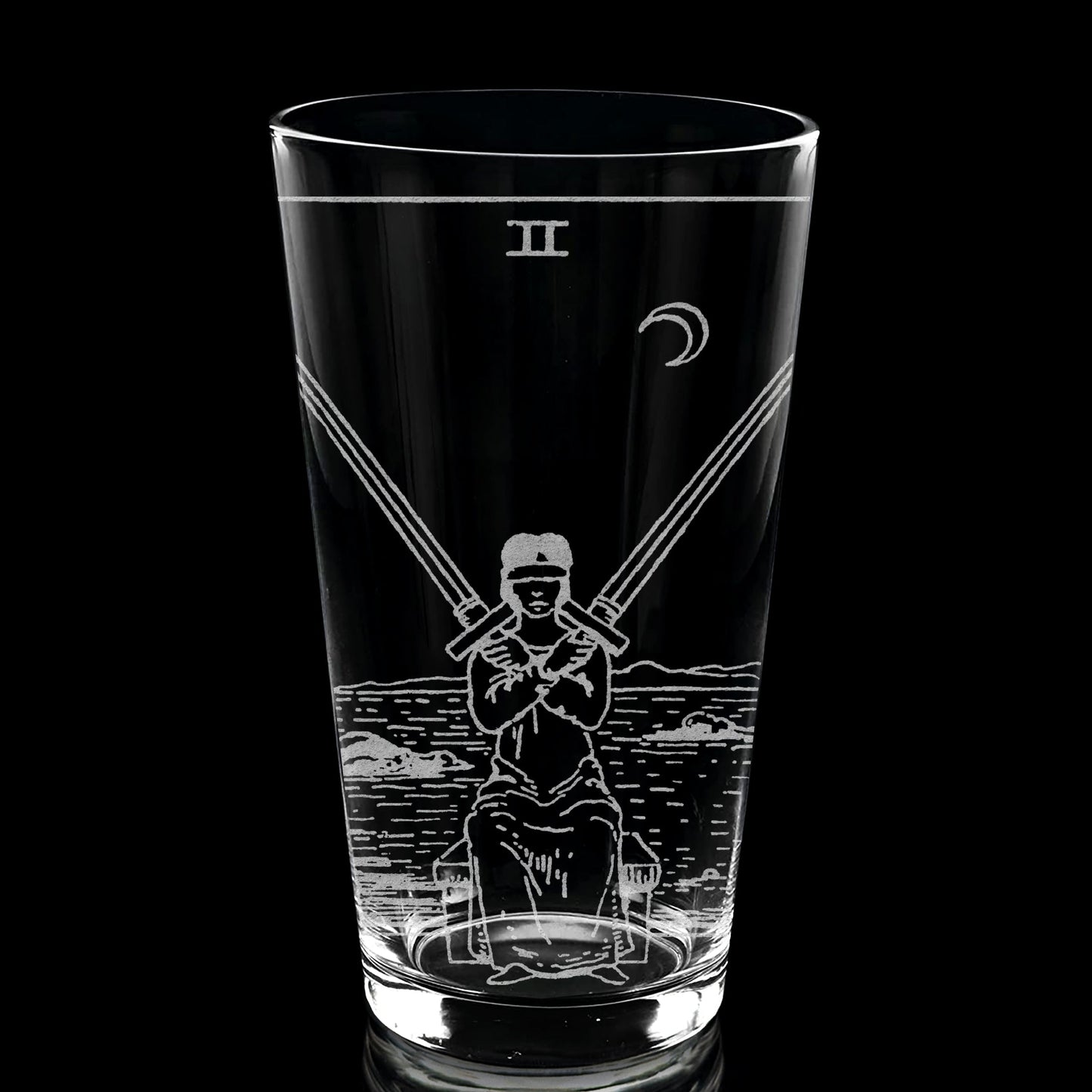 RIDER-WAITE TAROT CARD Pint Glasses by LumEngrave