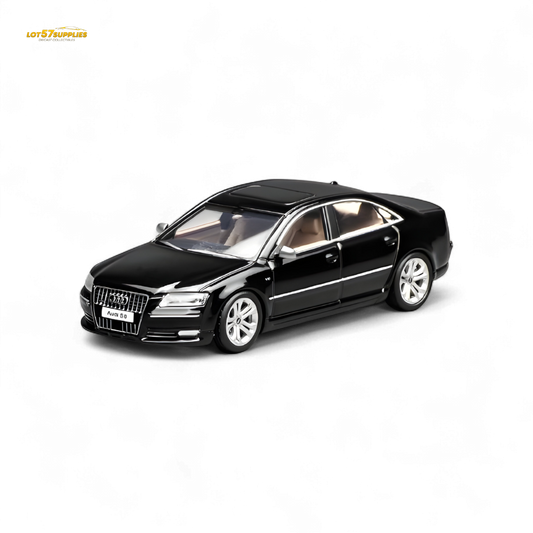 (Pre-Order) Motorhelix 2008 Audi S8 D3 - Brilliant Black 1:64
