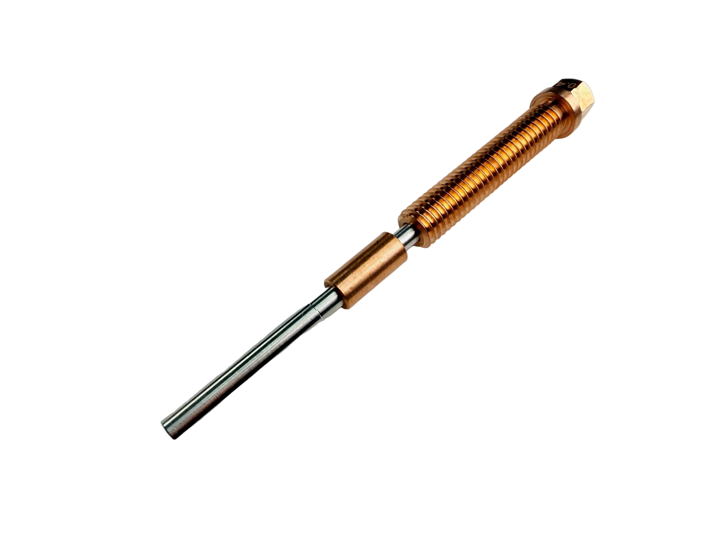 ALPHA PCD 3D Printer Nozzle – Polycrystalline Diamond (V6 / Prusa / K1C / K2P / Qidi Plus4)