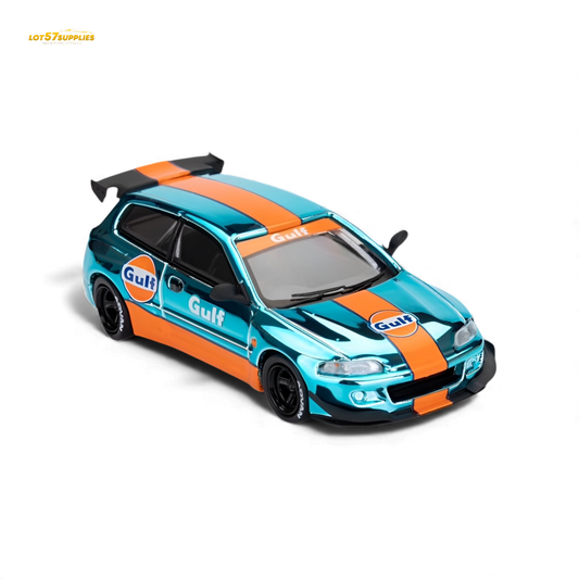 (Pre-Order) ET Model Pandem Civic EG6 Mk5 Rocket Bunny - Gulf 1:64