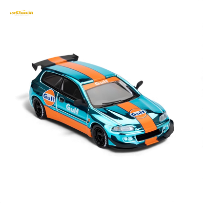 (Pre-Order) ET Model Pandem Civic EG6 Rocket Bunny - Gulf 1:64