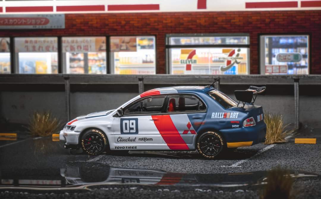 Speed GT Mitsubishi EVOLUTION 9 #09 Ralliart 1:64 Limited to 500 PCS