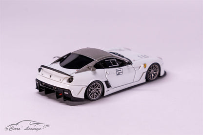 Cars' Lounge Ferrari 599XX White #2 1:64