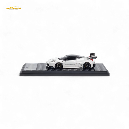 QIDIAN Ferrari 458 LBWK GT White 1:64
