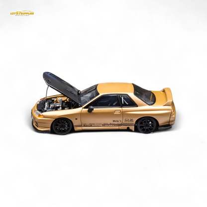 Focal Horizon Skyline GT-R R32 Top Secret Gold 1:64