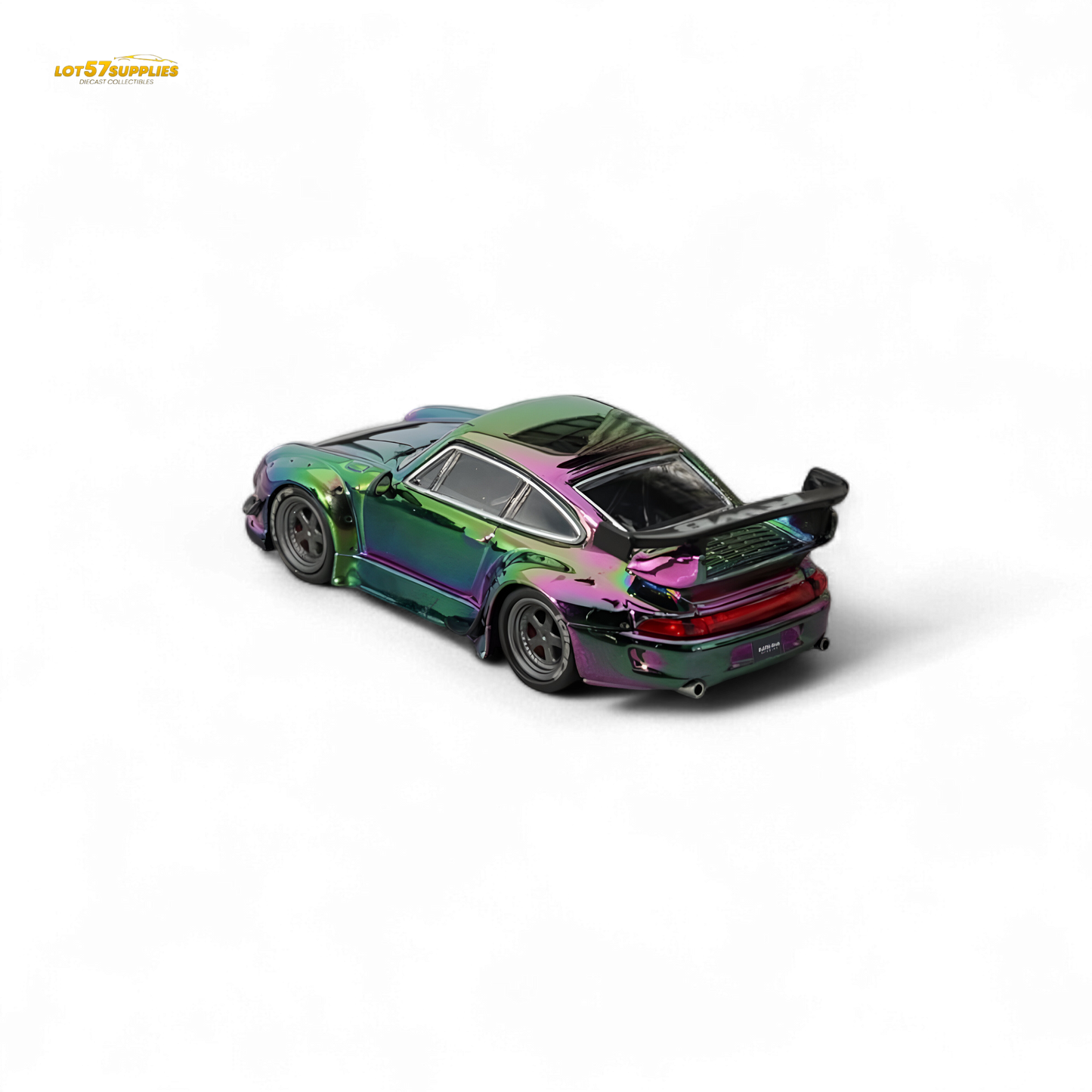 Star Model Porsche RWB 993 GT Wing Magic Purple-Green 1:64