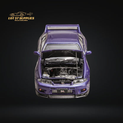 Focal Horizon Nissan Skyline R33 Purple 1:64