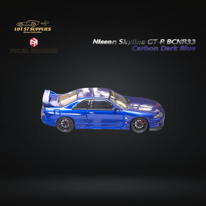 Focal Horizon Skyline GT-R R33 Dark Blue 1:64