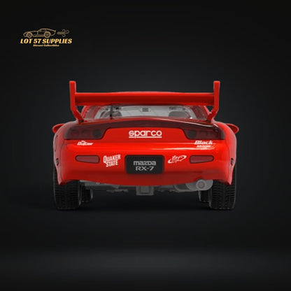 Mini Station Mazda RX-7 Red 1:64